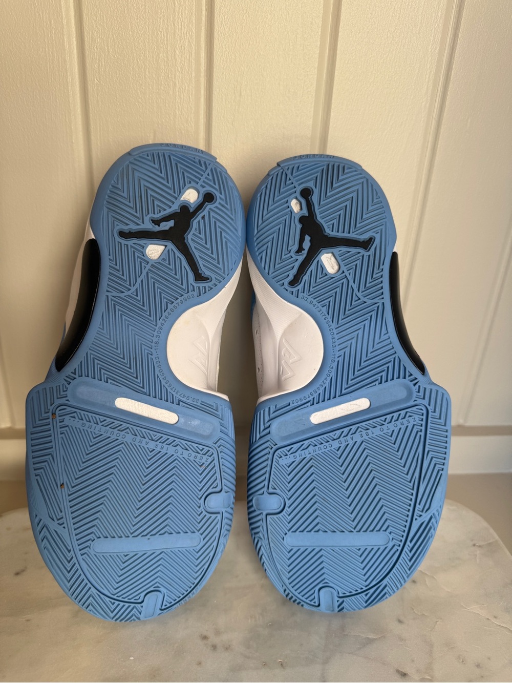 Air Jordan One Take 5 'White Legend Blue' Kids Basketball Shoes Size 5Y - Picture 10 of 12